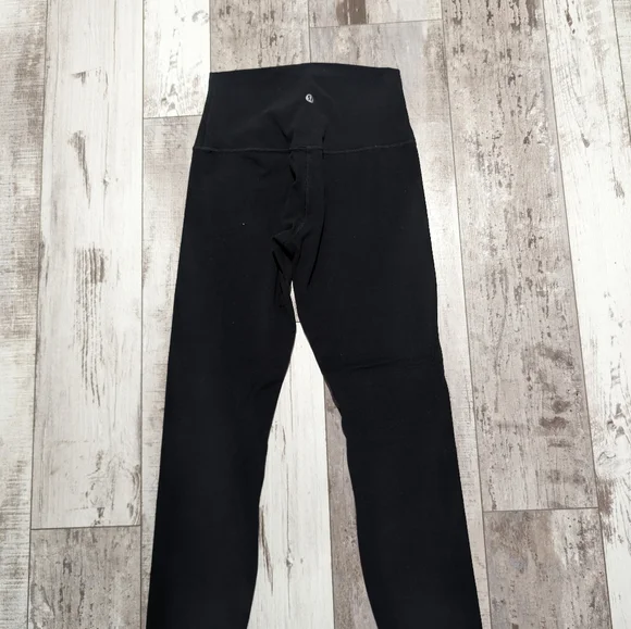 Lululemon Align HR Crop 23" Tights Size 4 LW6BGJS black - Picture 2 of 6